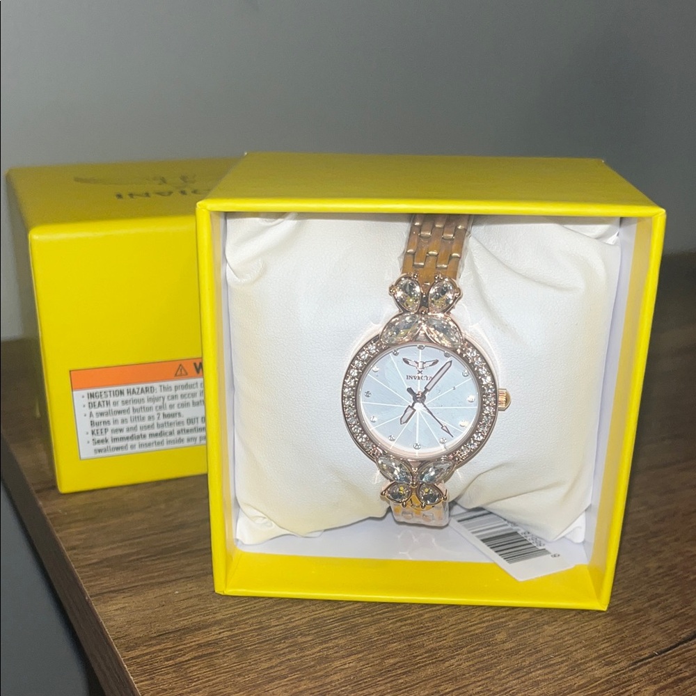Invicta Rose Gold Watch